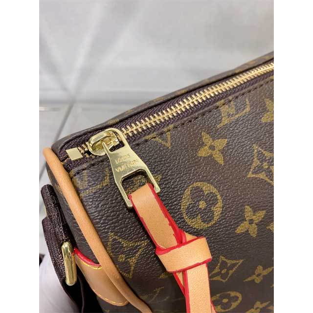 Fashion Print Leather Crossbody Bag