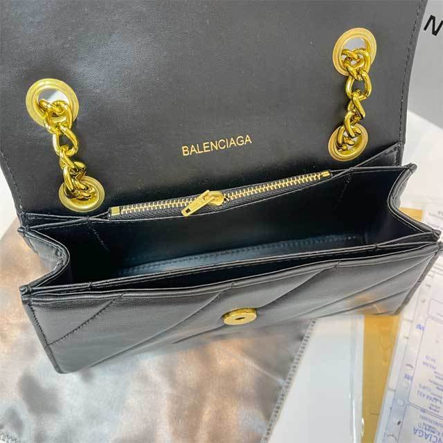Chained Leather Fashion Handbag