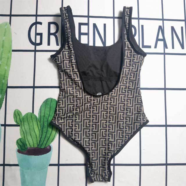 Printed Fashion Backless Women Swimsuit