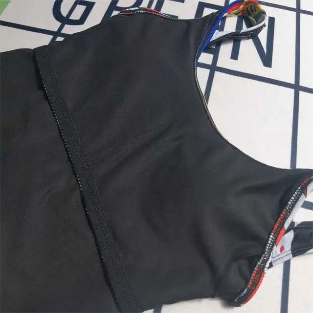 Printed Backless Fashion Swimsuit