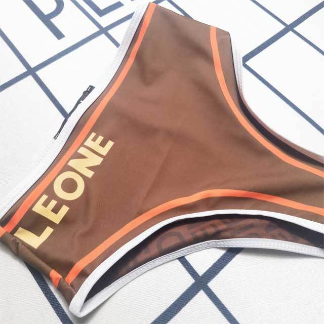 Single Shoulder Top High Waist Bathing Suit