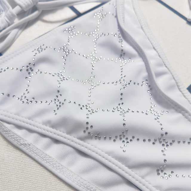 Rhinestones Sexy Bikini Set