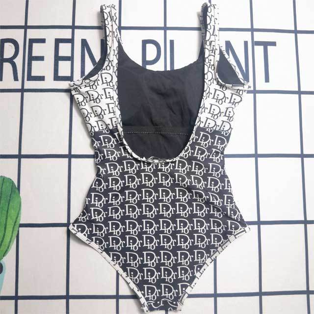 Backless Printed Fashion Women One Piece