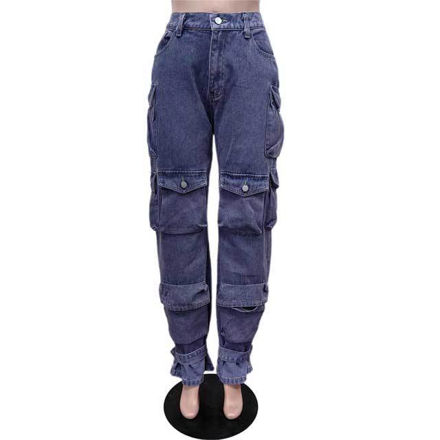 Tie Dye Cargo Jeans