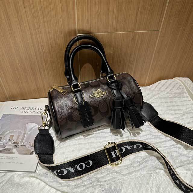 Leather Printed Crossbody Bag