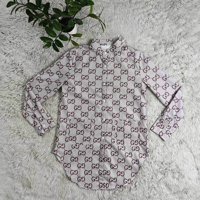 Printed Long Sleeve Shirt