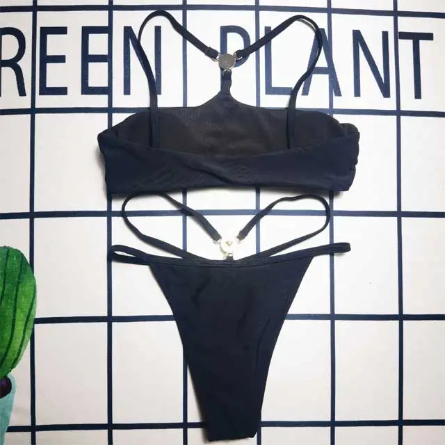 Hollow Out Sexy Bikini Set