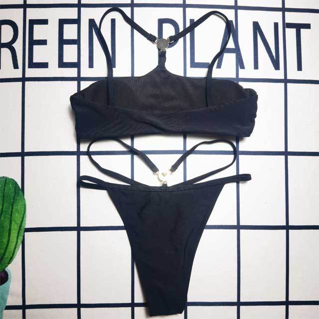 Hollow Out Sexy Bikini Set