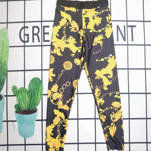 Printed Long Sleeve Skinny Jogger Set