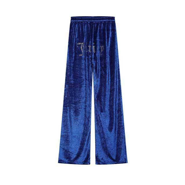 Rhinestones Velvet Casual Jogging Suit