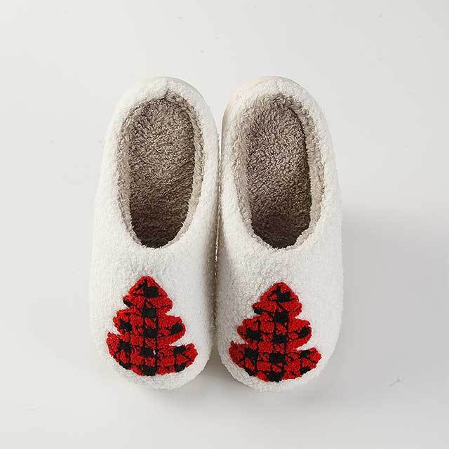 Winter Warm Closed Toe Flat Floor Shoes
