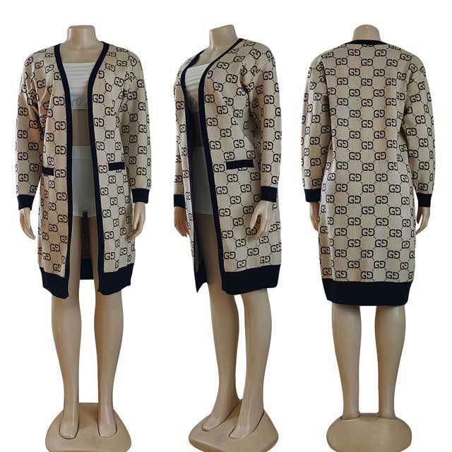 Knit Sweater Cardigan Coat