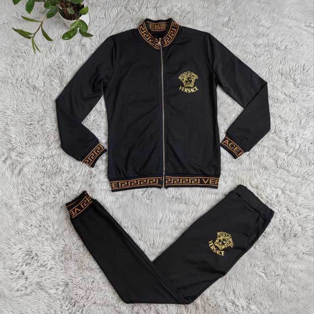 Fashion Letter Long Sleeve Tracksuit Set