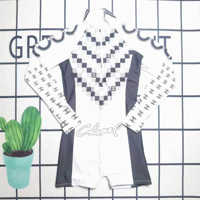 Printed Long Sleeve Romper