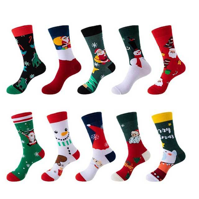 Christmas Style Graphic Socks