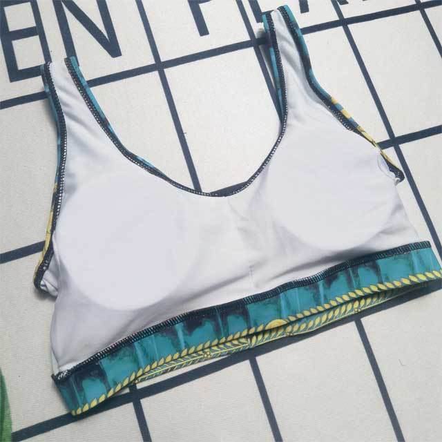 Printed Tank Top Jogging Pants Set