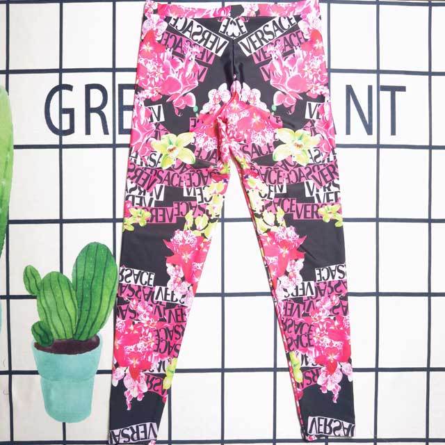 Printed Tank Top Jogging Pants Set
