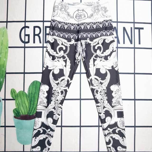 Fashion Print Casual Tracksuit Set