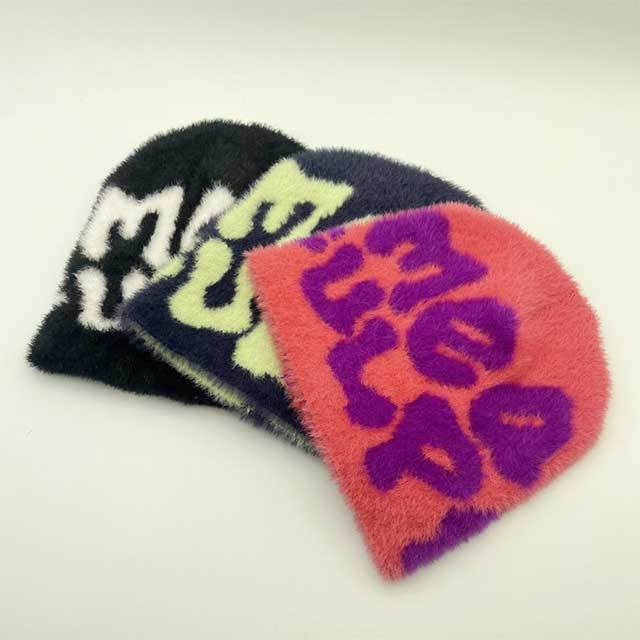 Furry Style Knitted Hat Beanie
