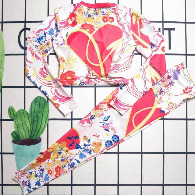 Printed Long Sleeve Casual Jogging Suit