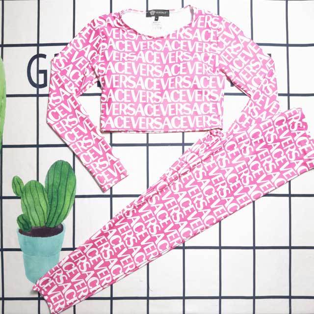 Printed Skinny Tracksuit Set