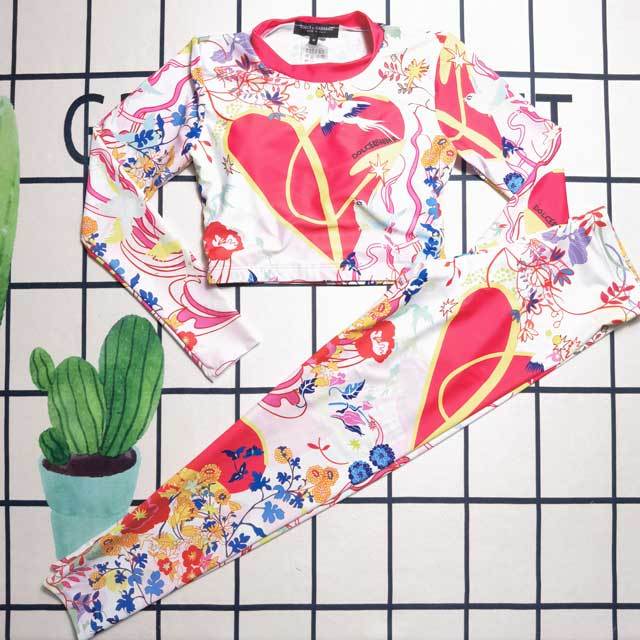 Printed Long Sleeve Casual Jogging Suit