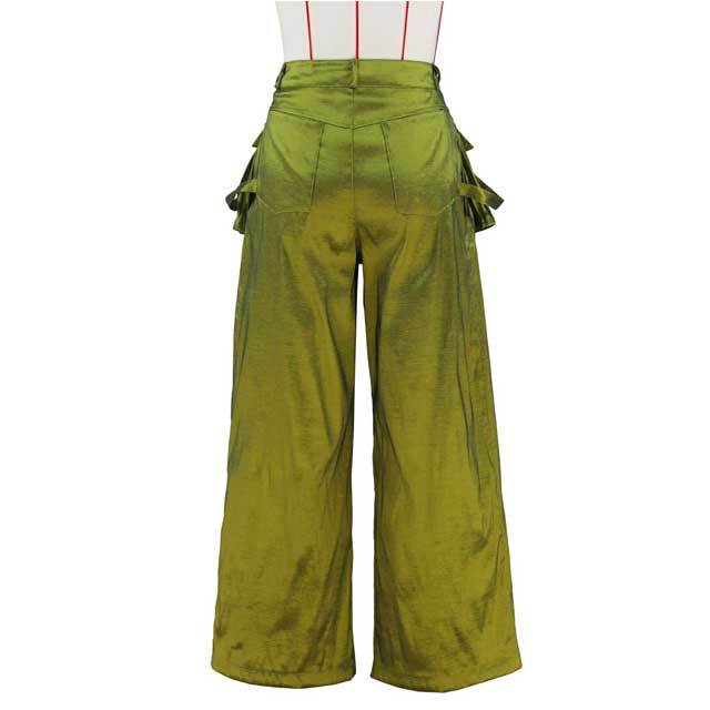 Big Pocket Casual Wide Leg Pant