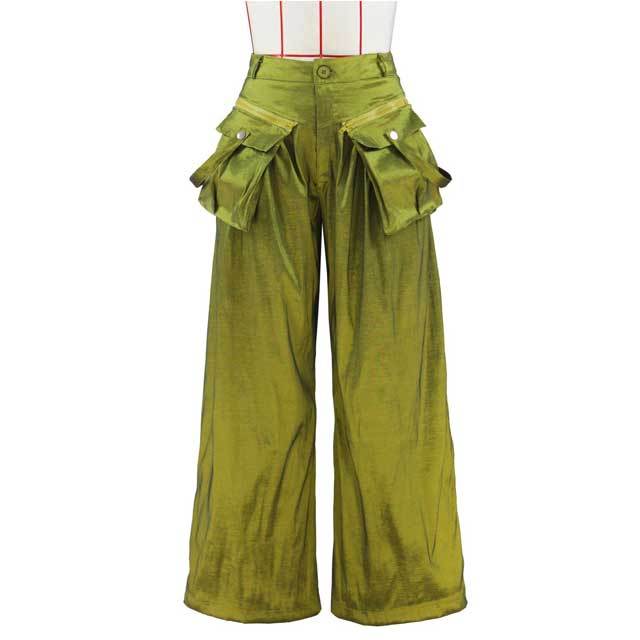 Big Pocket Casual Wide Leg Pant