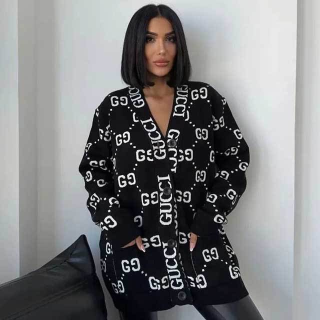 Knit Cardigan Sweater Dress