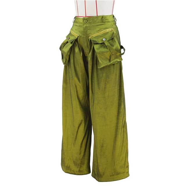 Big Pocket Casual Wide Leg Pant