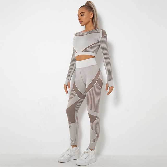 Long Sleeve Casual O Neck Skinny Legging Set