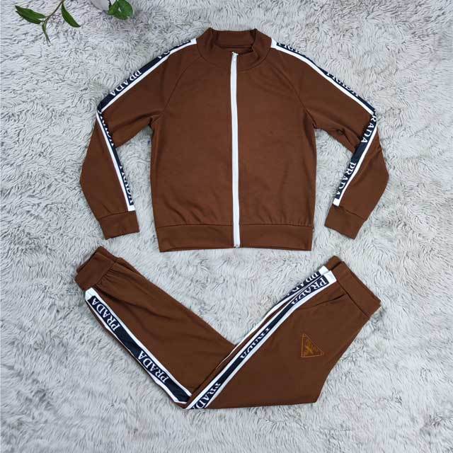 Letter Design Casual Jogging Suit