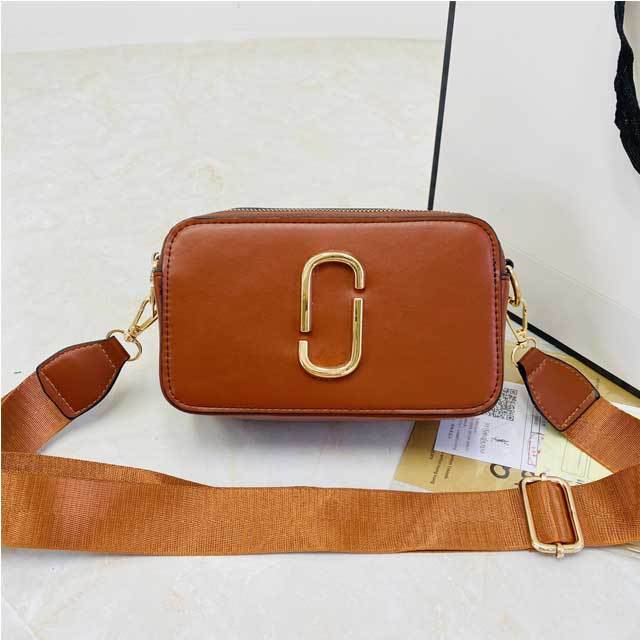 Leather Zipper Messenger Bag
