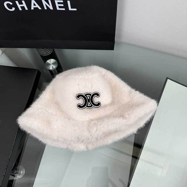 Faux Fur Winter Bucket Hat