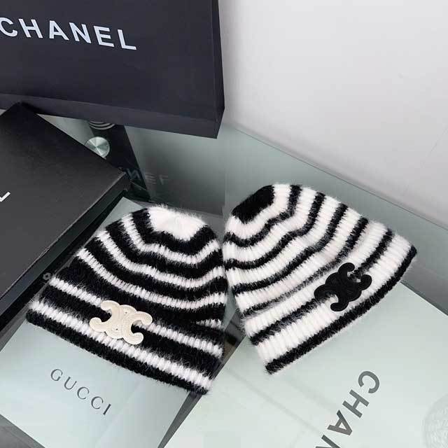 Striped Knit Hats