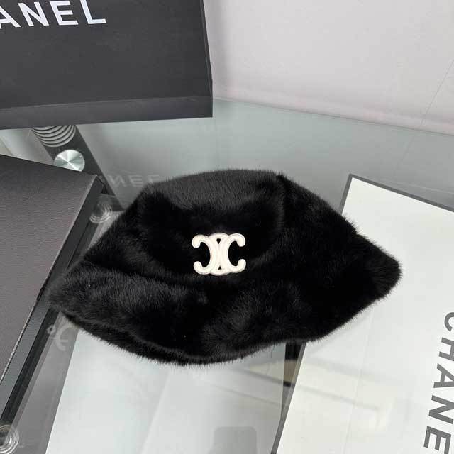 Faux Fur Fashion Bucket Hat
