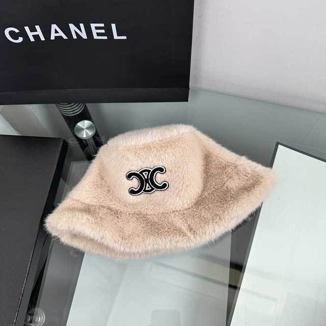 Faux Fur Winter Bucket Hat