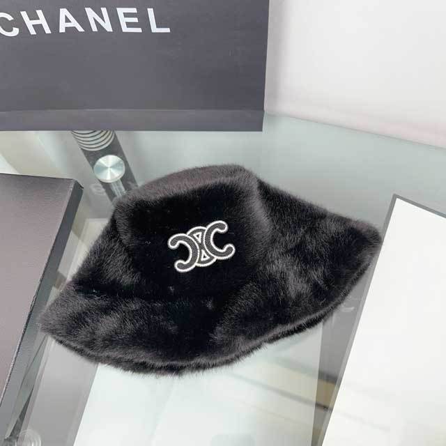 Faux Fur Winter Bucket Hat