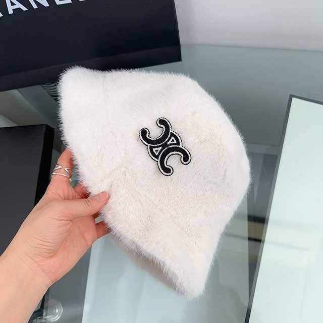 Faux Fur Winter Bucket Hat