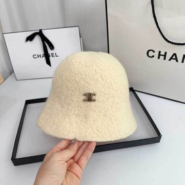 Fashion Wool Bucket Hat