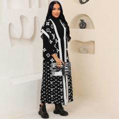 Black White