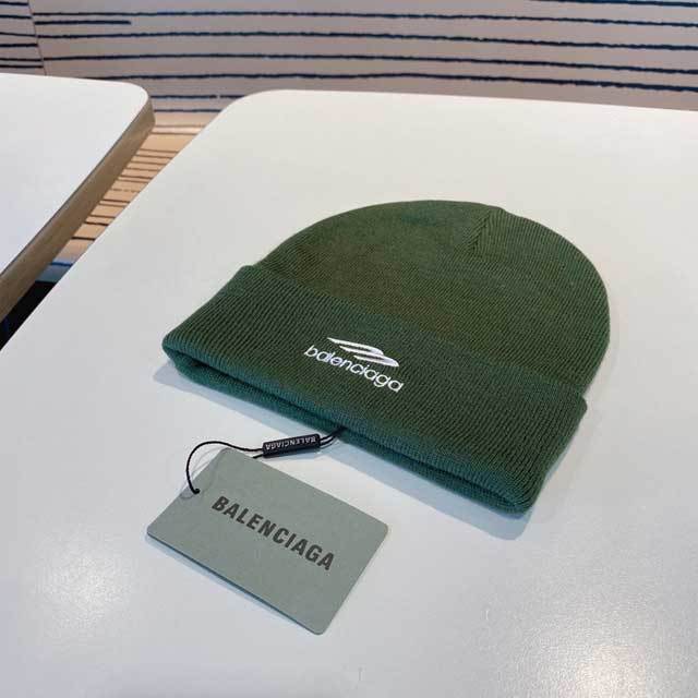 Letter Embroidery Knit Hat