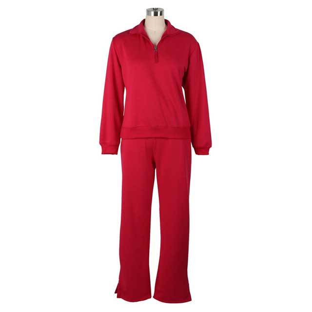 Solid Color Fall Pants Suit