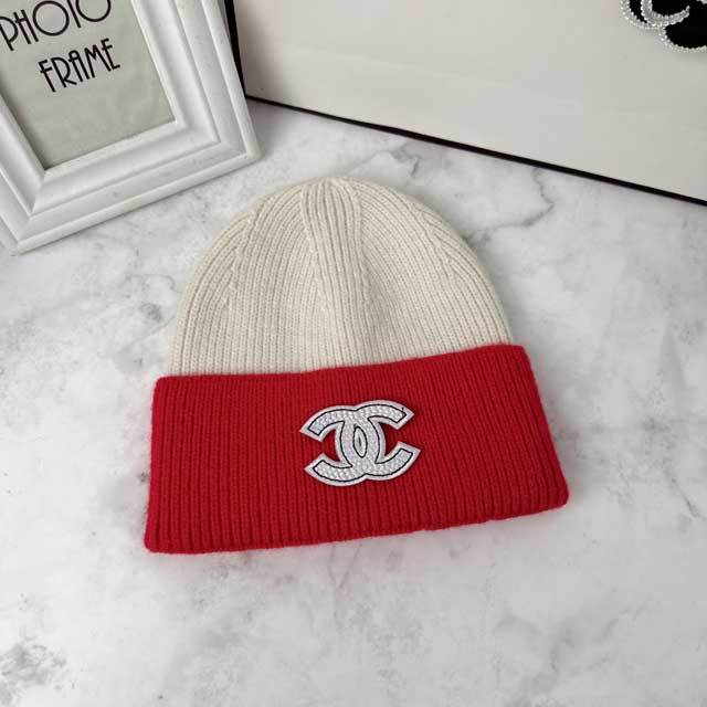 Color Block Knit Hat