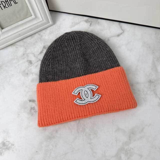 Color Block Knit Hat