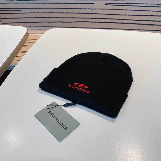 Letter Embroidery Knit Hat
