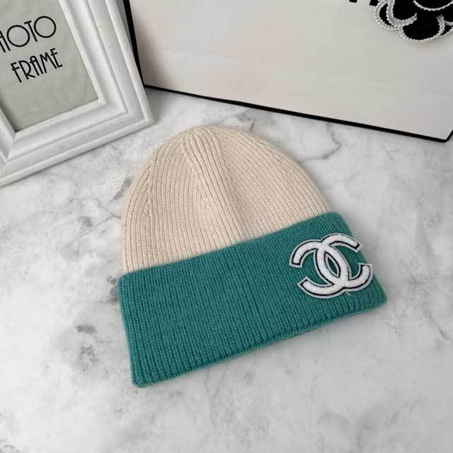 Fashion Knit Color Block Hats