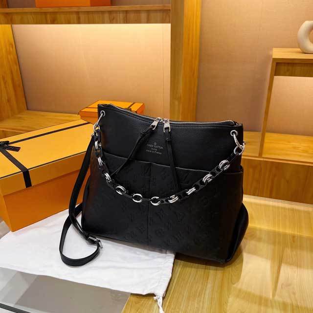 Fashion Leather Embossing Shoulder Bag