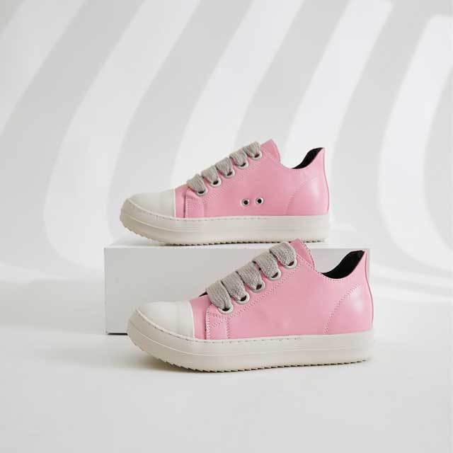 Candy Color Leather Lovers Sneaker