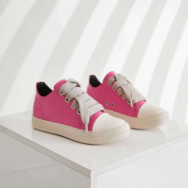 Candy Color Leather Lovers Sneaker